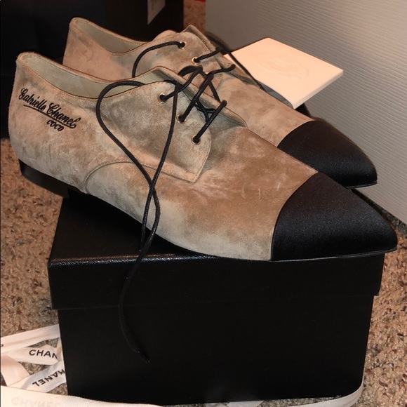 LACE UP VELOU/BEIGE/38/C - Picture 2 of 6